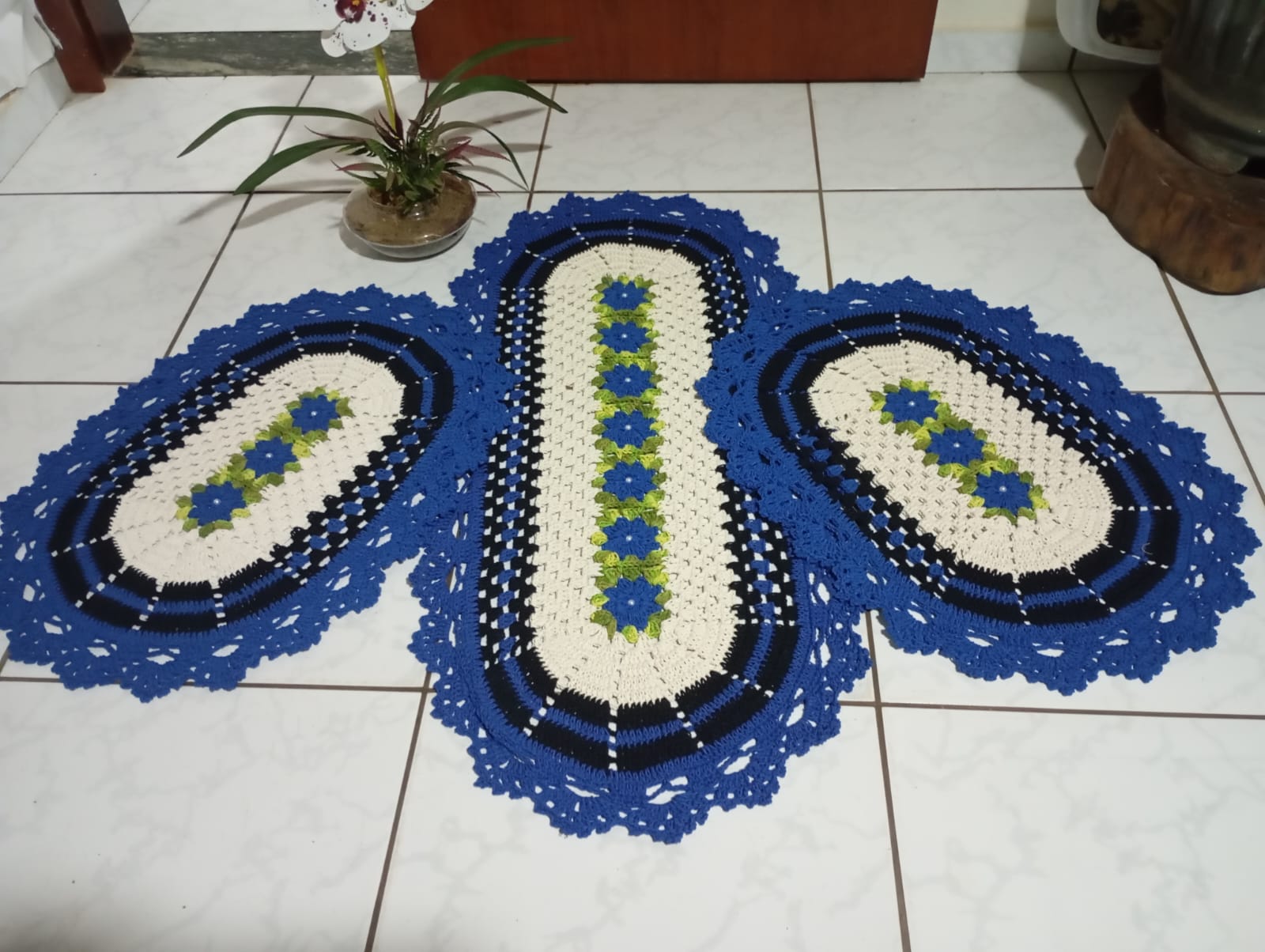 Jogo de cozinha floral - Imagem 5