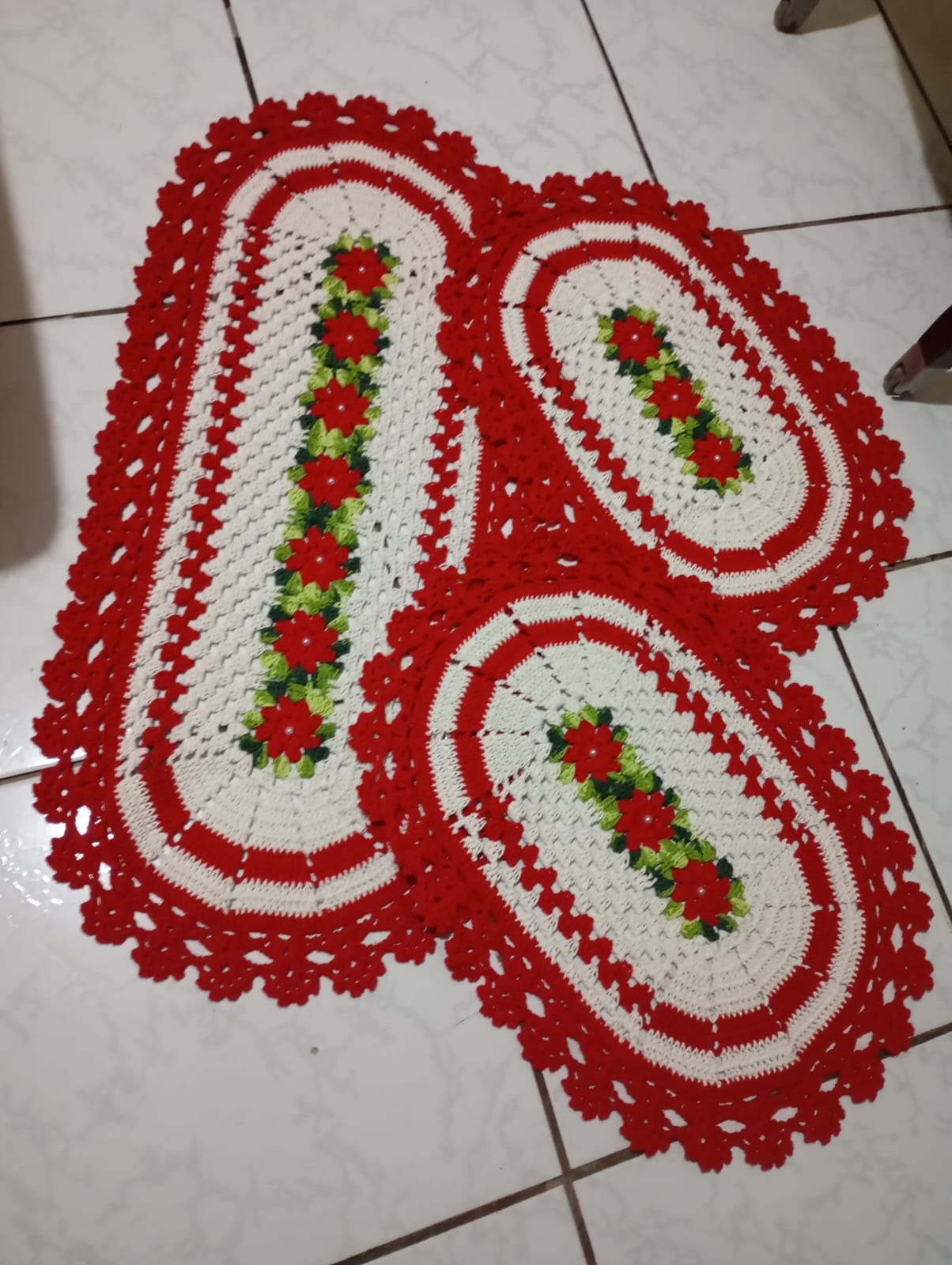 Jogo de cozinha floral - Imagem 7