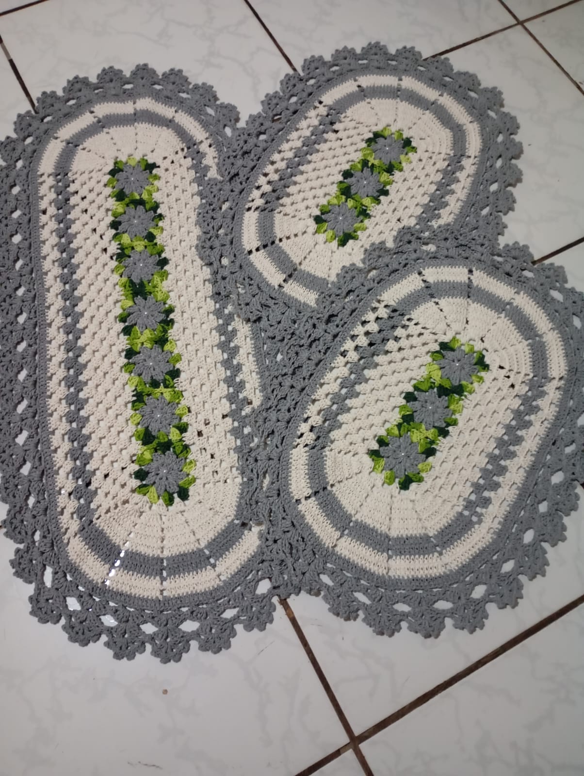 Jogo de cozinha floral - Imagem 9