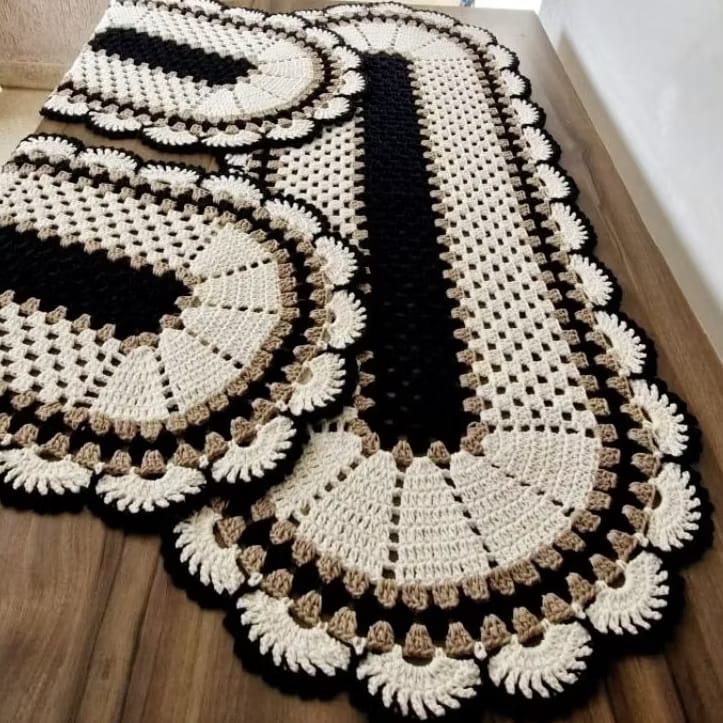 Jogo de Passadeira 3 peças - Imagem 1